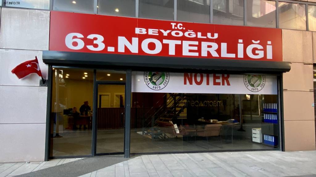 NOTER Beyoğlu 63. Noterliği Maslak 1453 Fotoğrafları