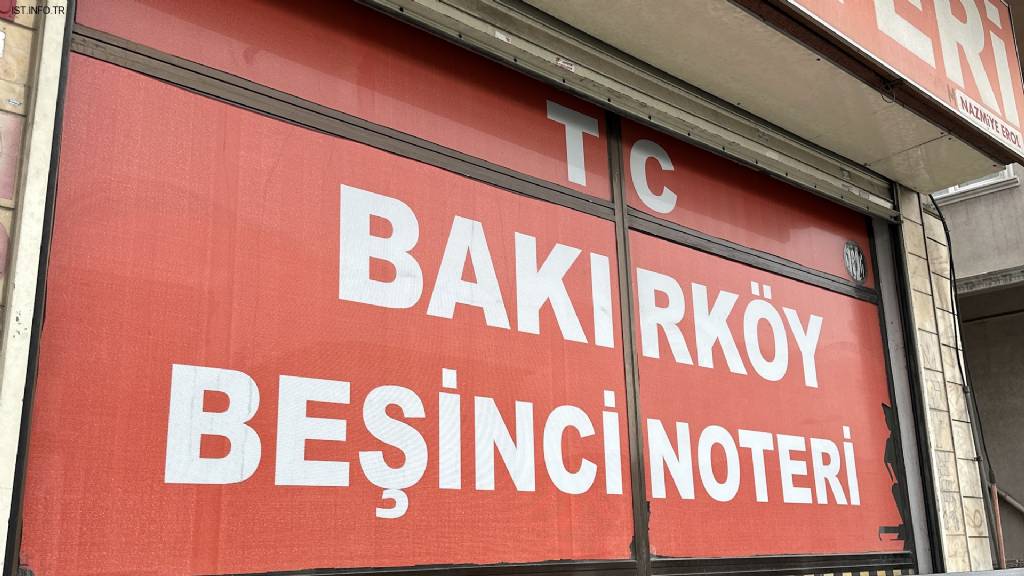 Bakırköy 5 Noterliği Fotoğrafları