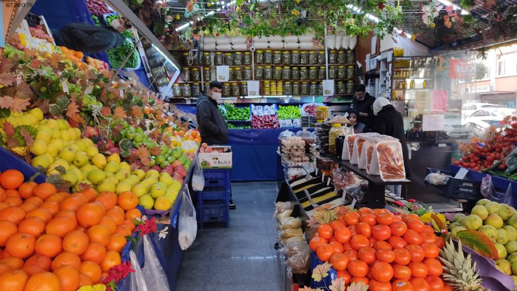 Manav Şirinevler sebze meyve pazarı Fotoğrafları