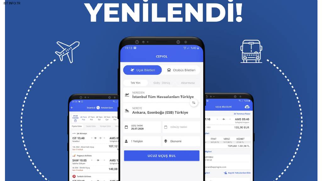 Cepyol.com l En Kısa Yol Cepyol l Uçak Bileti l Otobüs Bileti Fotoğrafları