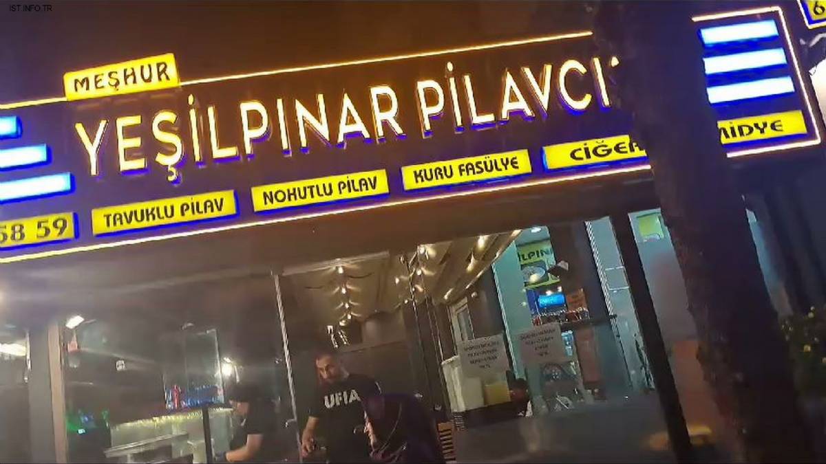 Meşhur Yeşilpınar Pilavcısı - Kuru Fasulye - Tavuklu Pilav