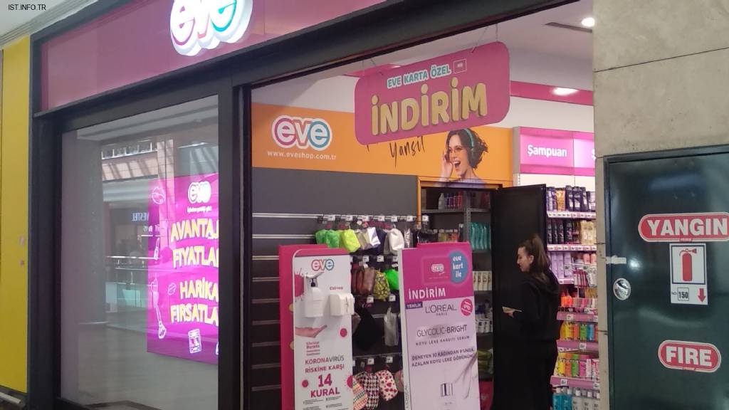 EVE KOZMETİK FORUM BAYRAMPAŞA AVM Fotoğrafları